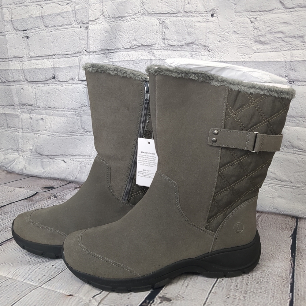 Women's Gray Winter Boots